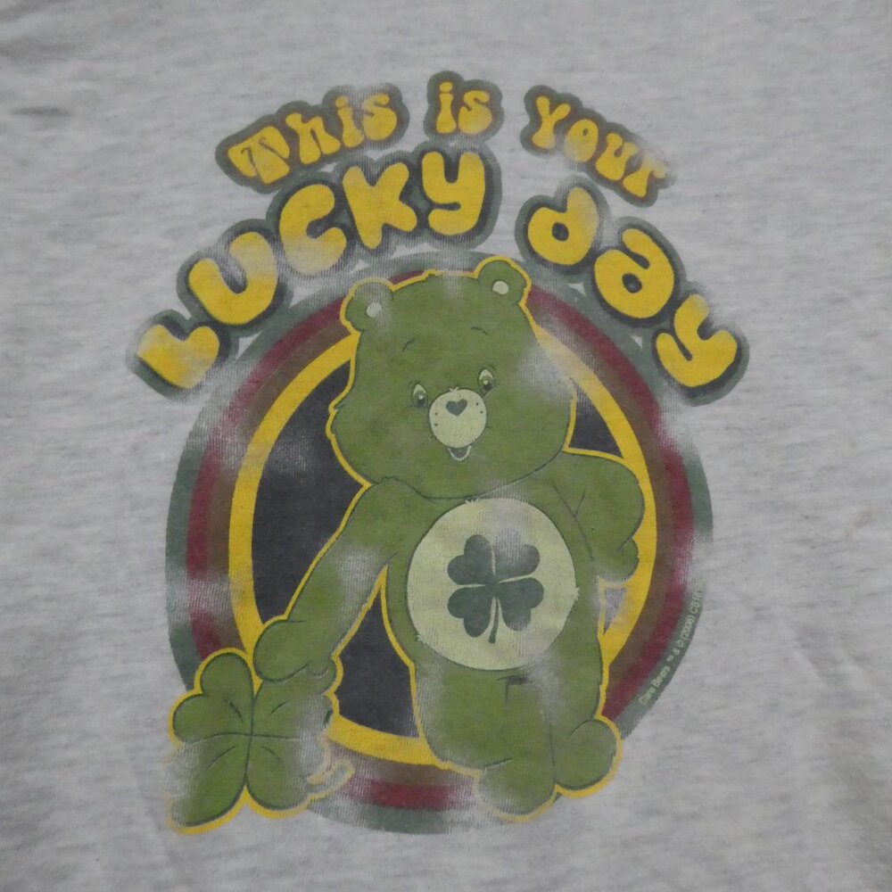 BLENDER | xs | This Is Your Lucky Day | Care Bear | Good Luck Bear | Graphic Tee